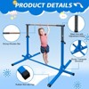 NAYSAYE Gymnastic Bar for Kids and Teens Adjustable Kip Bar Gymnastic Training Equipment for Home Use, 48"*60"*60" - 2 of 4