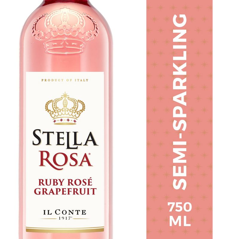 Stella Rosa Ruby Rose Grapefruit Wine - 750ml Bottle, 3 of 11