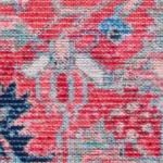 light blue/red