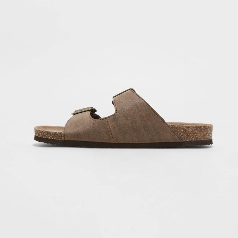 Men's Ashwin Two Band Footbed Sandals - Goodfellow & Co™, 3 of 5