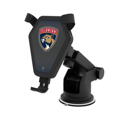Keyscaper Florida Panthers Linen 10-Watt Wireless Car Charger