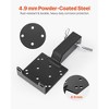 VEVOR Winch Mount, 3600 lbs / 1633 kg Load Capacity, Trailer Hitch Winch Mount with 2-inch Receiver, 2/4 Winch Bolt Holes, Powder Coated Steel,Black - 3 of 4