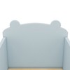 CAVINAS 54"*30" Crib/Toddler Bed for Ages 1-3,Toddler Bed Frame with Slats,Bear Shape Floor Beds for Girls&Boys,Cot Bed with Guardrails - 4 of 4