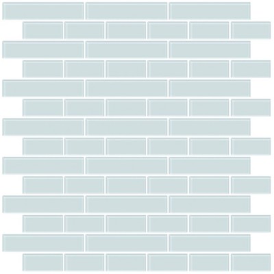 Inhome Metro Brushed Peel Stick Backsplash Tiles - Silver