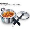 Hawkins 3.5L Triply Stainless Steel Pressure Cooker Inner Lid Cooker: Cool Touch Handle, 1-Year Warranty, Hand Wash - 3 of 4
