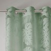 KWPZQEB Sheer Curtains - Elegant Print Sheer Curtains Window Sheer Drapes/Draperies for Bedroom, Living Room (1 Panels, 63/84/95x50‘’) - 4 of 4