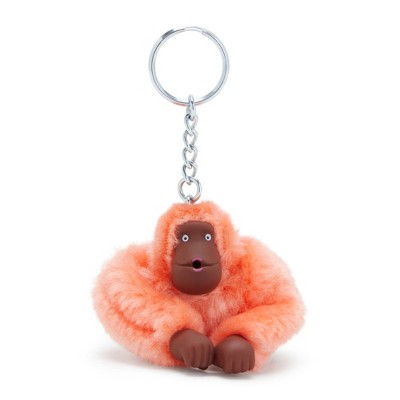 Kipling Sven Extra Small Monkey Keychain Pastel Blush
