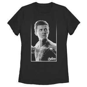 Women's Marvel Avengers Spider-Man Head Shot T-Shirt - 1 of 3