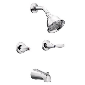 Moen Adler 2-Handle Chrome Tub and Shower Faucet - 1 of 1