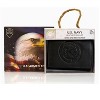 Officially Licensed "US NAVY" Embossed Genuine Leather Classic Handmade Wallet - Trifold Black - 2 of 4