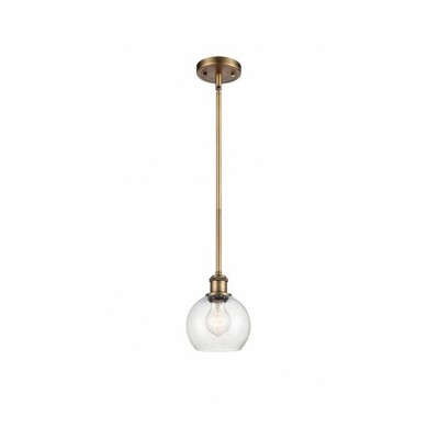 Athens - 1 Light Mini Pendant In Industrial Style-7.88 Inches Tall and 6 Inches Wide