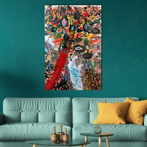 iCanvas The Tree of Paradise c.1929 (oil on canvas) by Seraphine Louis Canvas Print Wall Art - 1 of 3