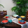 Gibson Home 28pc Stoneware Speckle Mix and Match Dinnerware Set - image 4 of 4