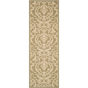 Courtyard CY2663 UV & Stain Resistant Non-Shedding Power Loomed Indoor/Outdoor Rugs - Safavieh - 1 of 4