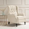 Lyngins Modern Luxury Tufted Recliner Chair with High Back & Adjustable Footrest,Accent Sofa Arm Chair for Living Room - 3 of 4