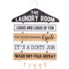 The Lakeside Collection Laundry Room Decor with Rustic Safety Pins Tip Jar and Humorous Sign - Sign with Clothespin Holder - 4 of 4