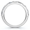 Pompeii3 1/2Ct Baguette Diamond Anniversary Stackable Band 14k Gold or Platinum Lab Created - 2 of 4