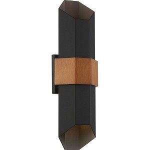 Quoizel Lighting Chasm 1 - Light Sconce in  Matte Black - 1 of 3