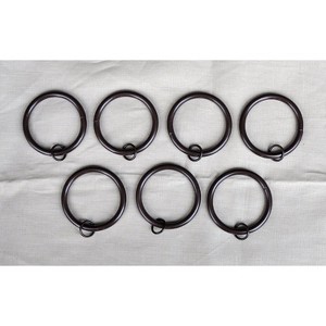 2-inch Metal Curtain Drapery Eyelet Rings - 7 Finishes - 1 of 4