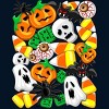Men's Design By Humans Halloween Spooky Candies Party By BluedarkArt Tank Top - 2 of 3