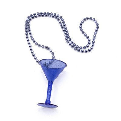 Shot Glass Necklace Coupe Purple - Bullseye's Playground™