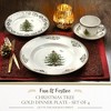 Spode Christmas Tree Gold Collection Dinner Plates, Set of 4 - 2 of 4