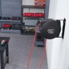 VEVOR Retractable Extension Cord Reel, 45 FT, Heavy Duty 12AWG/3C SJTOW Retractable Power Cord with Lighted Triple Tap Outlet, Black - 2 of 4