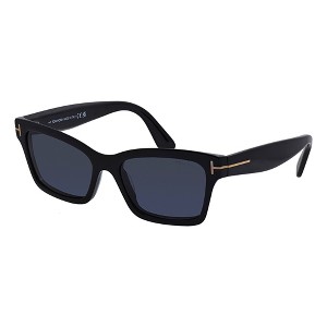 Tom Ford FT 1085 01A Womens Cat Eye Sunglasses Black 54mm - 1 of 3
