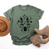 Two Skeletons Dancing Grave - Garment Dyed Tee - 2 of 3