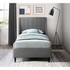 Meridian Furniture,Eva Velvet Bed - 3 of 4