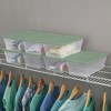 Sterilite Stackable 6 Quart Clear Home Storage Box with Handles and Lid for Efficient, Space Saving Household Storage and Organization - 4 of 4