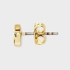 Bijoux Sport by Luv Aj MLB Gold Logo Stud Earrings - 3 of 3