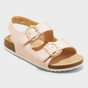 Toddler Girls' Reagan Footbed Sandals - Cat & Jack™ - 1 of 4