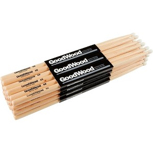 Goodwood Hickory Drum Sticks 12-Pack - 1 of 3