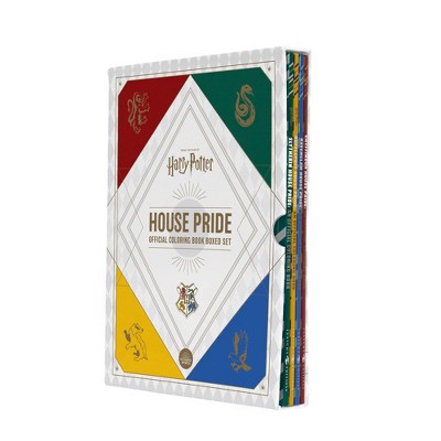 Harry Potter House Pride Coloring Box Set (Hardcover)