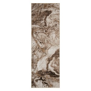 COZONY Soft Modern Abstract Boho Washable Large Machine Rug Non-Slip Low Pile Carpets Runner Rug Area Rug for Bedroom Entryway Office Dining Room - 1 of 4