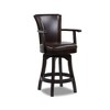 Jennifer Taylor Home Williams Swivel Bar Stool with Armrests - 4 of 4