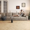 140" Cloud Sectional Couch,Modern Modular Sofa with Deep Seat, Upholstered Couches,Camel(Plush Corduroy Fabric) - 2 of 4