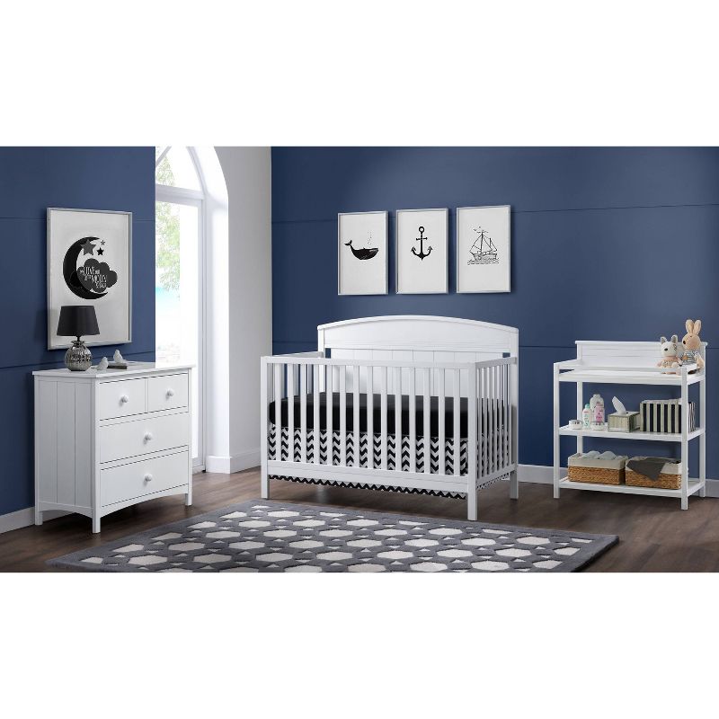 Oxford Baby Baldwin 4-in-1 Convertible Crib, 3 of 18