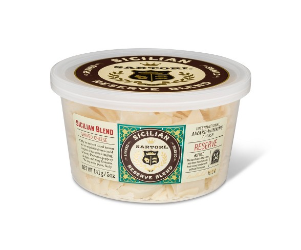Sartori Shaved Sicilian Reserve Blend Cheese - 5oz