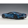 2017 Ford GT Liquid Blue 1/18 Model Car by Autoart - 4 of 4