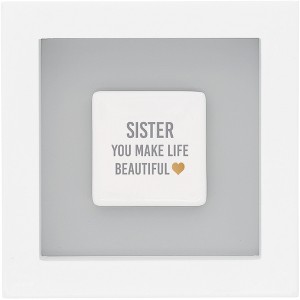 Pavilion Gift Company - Sister - 4.75" Plaque - Wall Sign Panels - 1 of 4