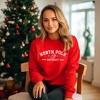Simply Sage Market Women's Graphic Sweatshirt North Pole University Santa - 2 of 4