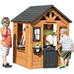 LLHZSY Sweetwater All Cedar Wooden Playhouse - 1 of 4