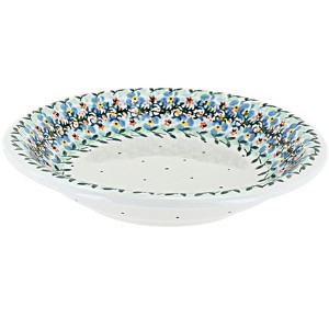 Blue Rose Polish Pottery 402 Millena Soup Plate - 1 of 2