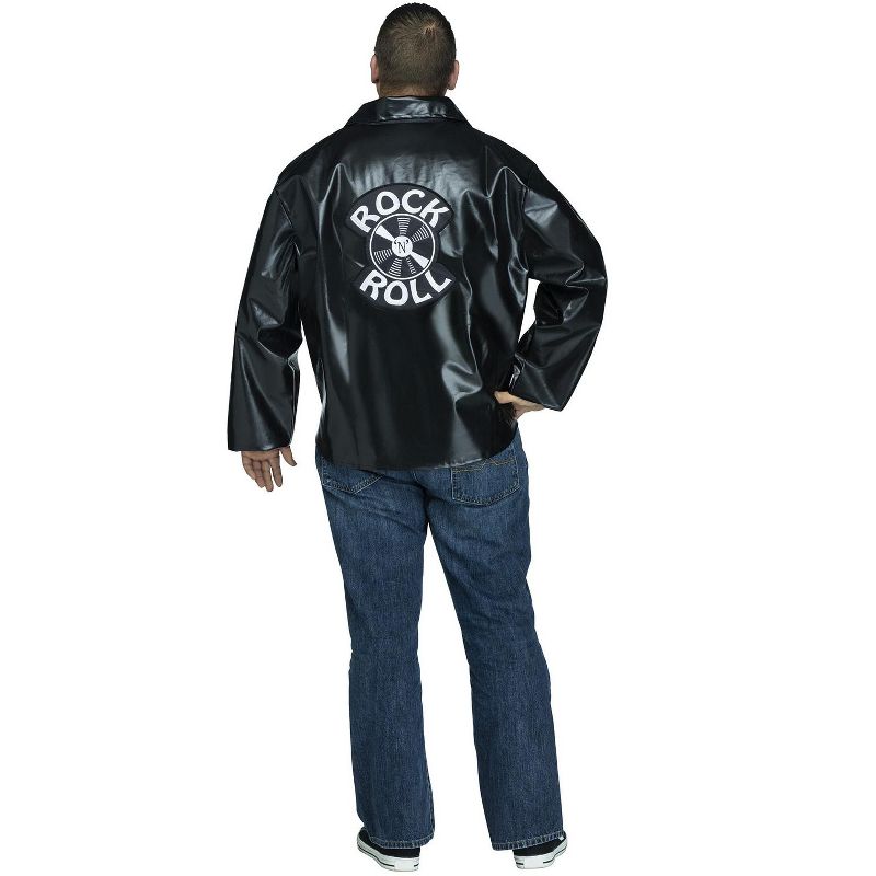 Fun World Rock 'N' Roll Jacket Men's Plus Size Costume, 2 of 3