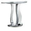 Monarch Specialties Accent Table Console Entryway Narrow Sofa Living Room Bedroom Clear Mirror Grey Transitional - 3 of 4