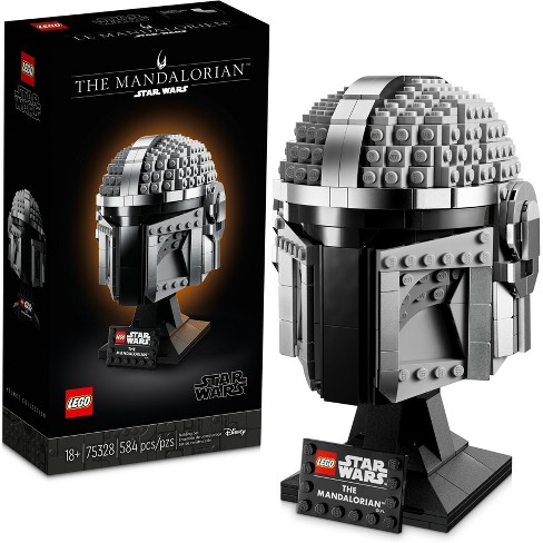 Lego Star Wars The Mandalorian Helmet Model 75328 : Target