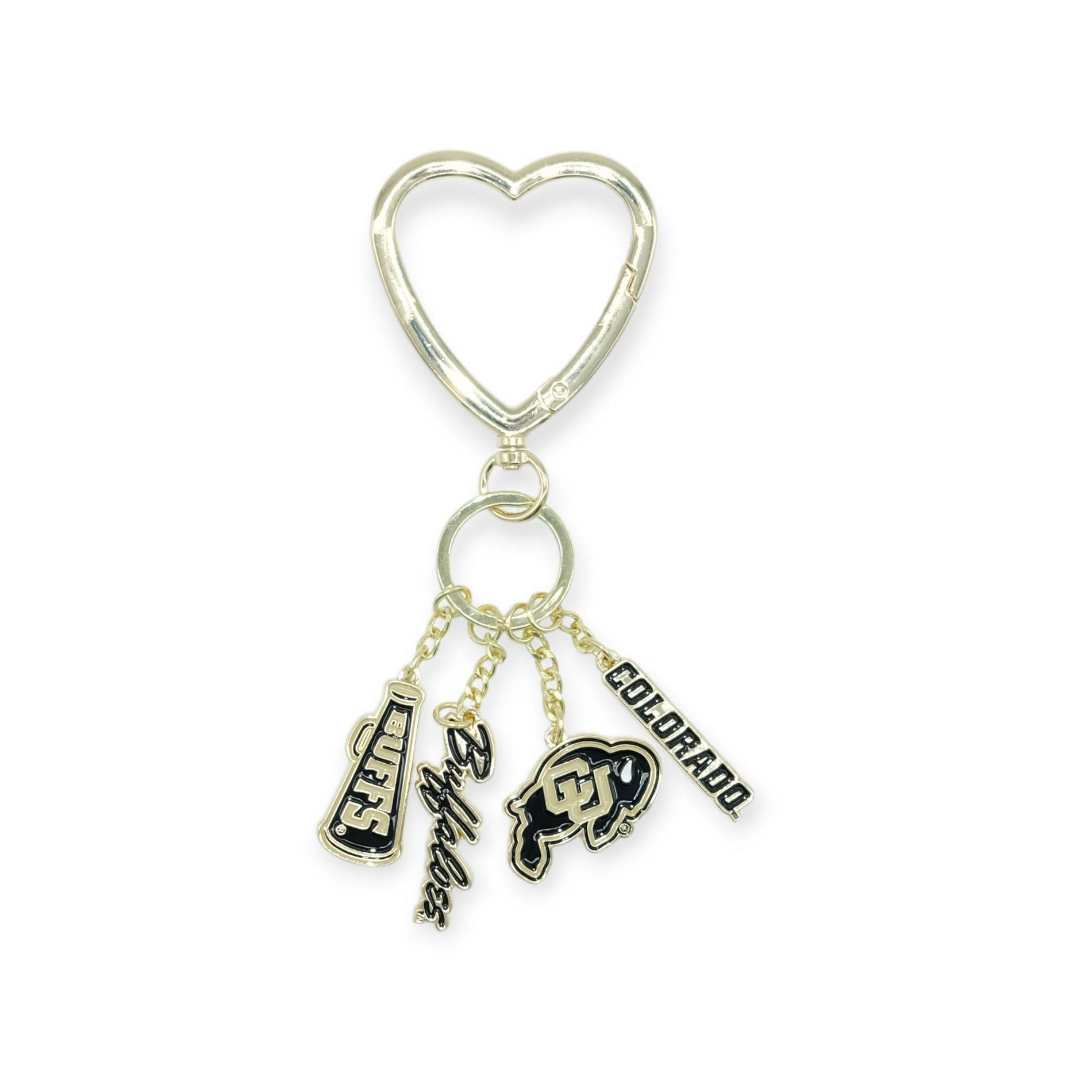 NCAA Colorado Buffaloes Charm Keychain