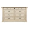 Bolanburg Dresser Antique White: 9-Drawer Storage, No Assembly - Signature Design by Ashley - 4 of 4